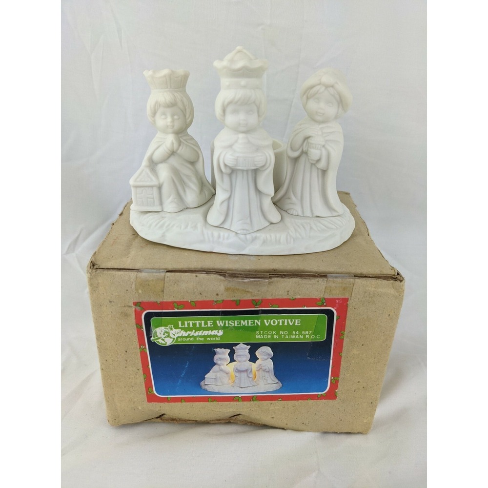Christmas Around the World Little Wisemen‎ Votive Figure